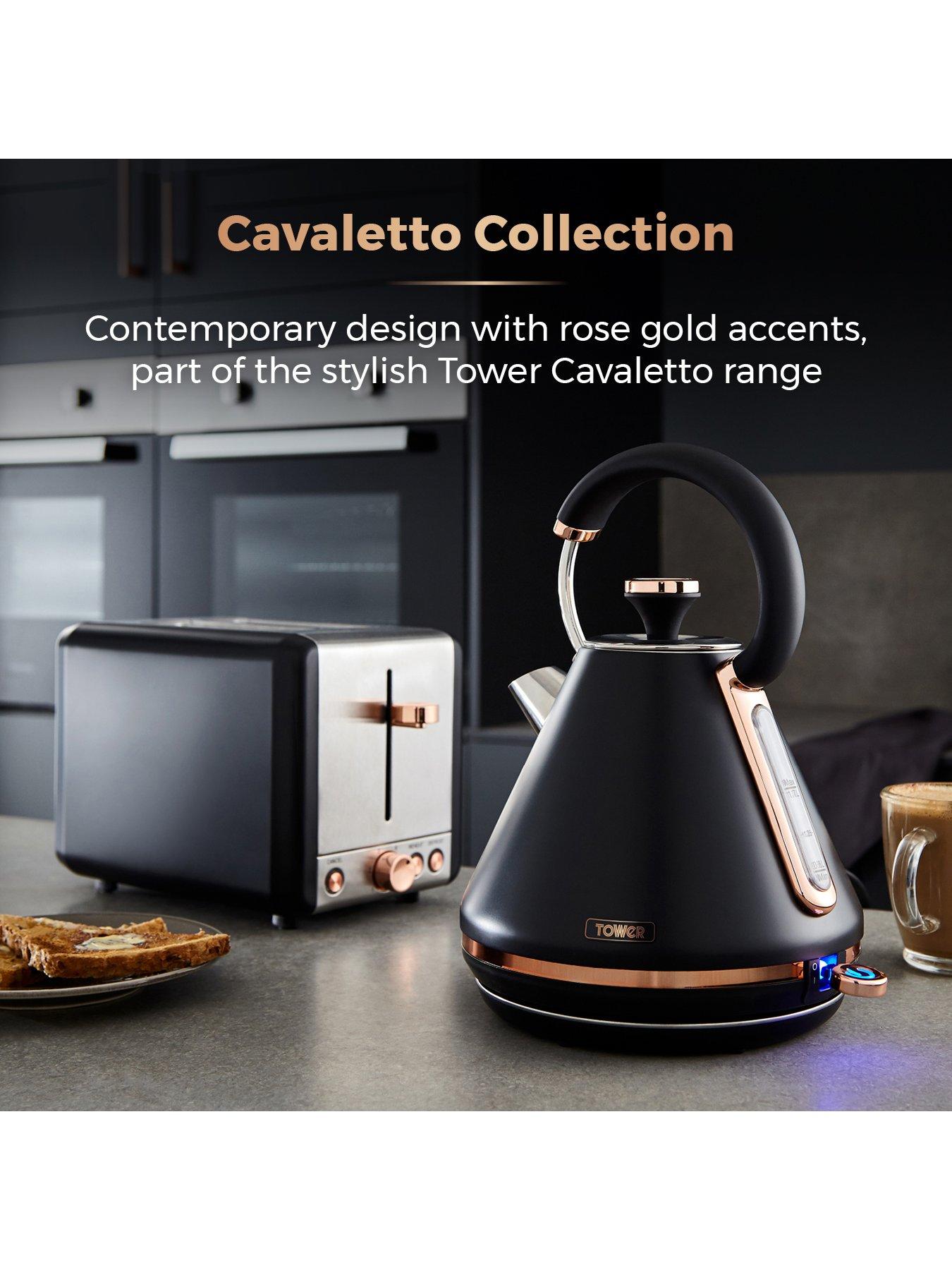 Rose Gold Fancy Kettles And Toasters Tower Grey Rose Gold