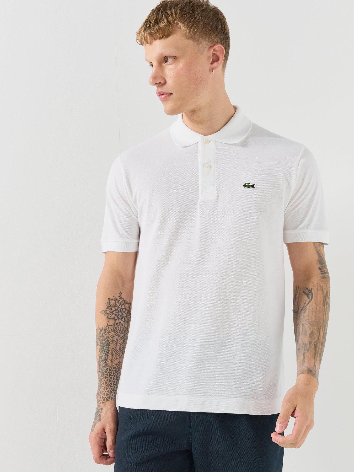 Lacoste Lacoste L12.12 Classic Fit Piqué Polo Shirt - White