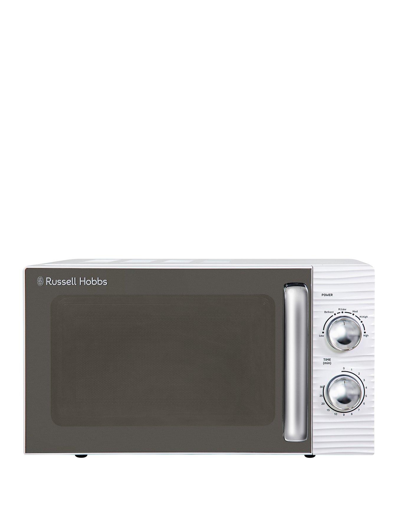 Image 1 of 8 of Russell Hobbs RHM1731&nbsp;Inspire White Compact Manual Microwave