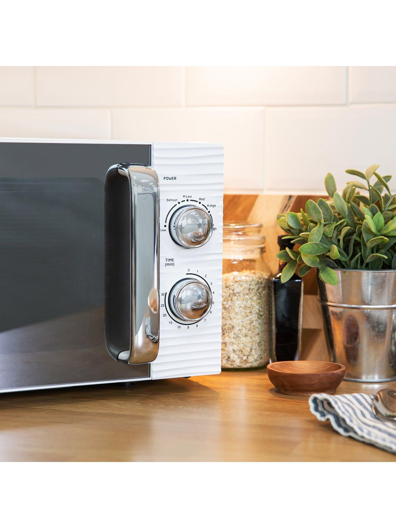 Image 6 of 8 of Russell Hobbs RHM1731&nbsp;Inspire White Compact Manual Microwave