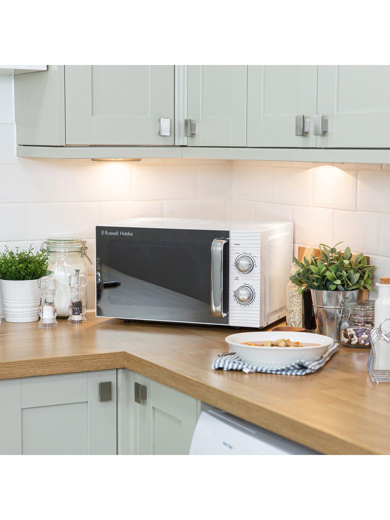 Image 7 of 8 of Russell Hobbs RHM1731&nbsp;Inspire White Compact Manual Microwave