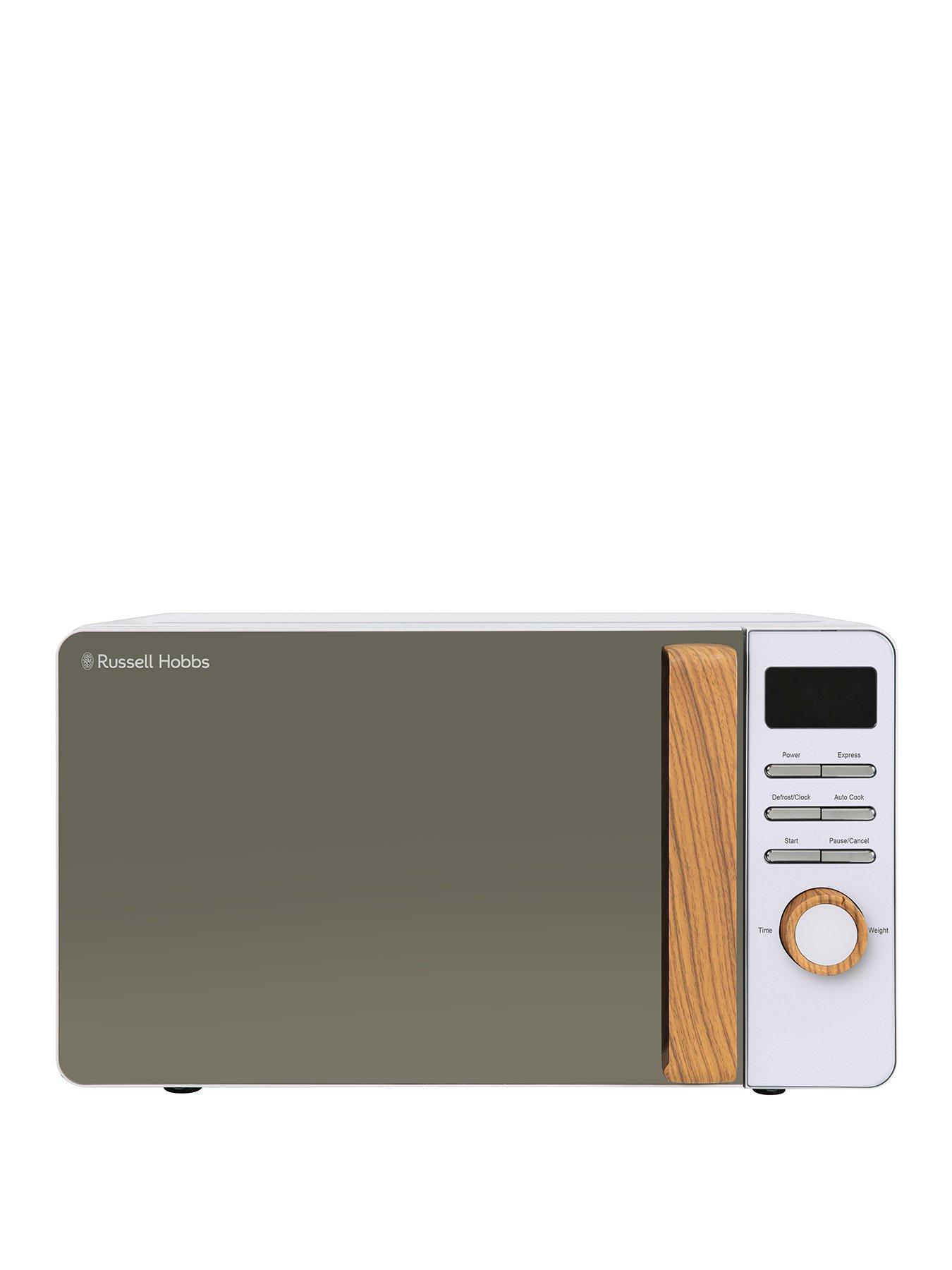 Image 1 of 8 of Russell Hobbs RHMD714 Scandi White Digital Microwave