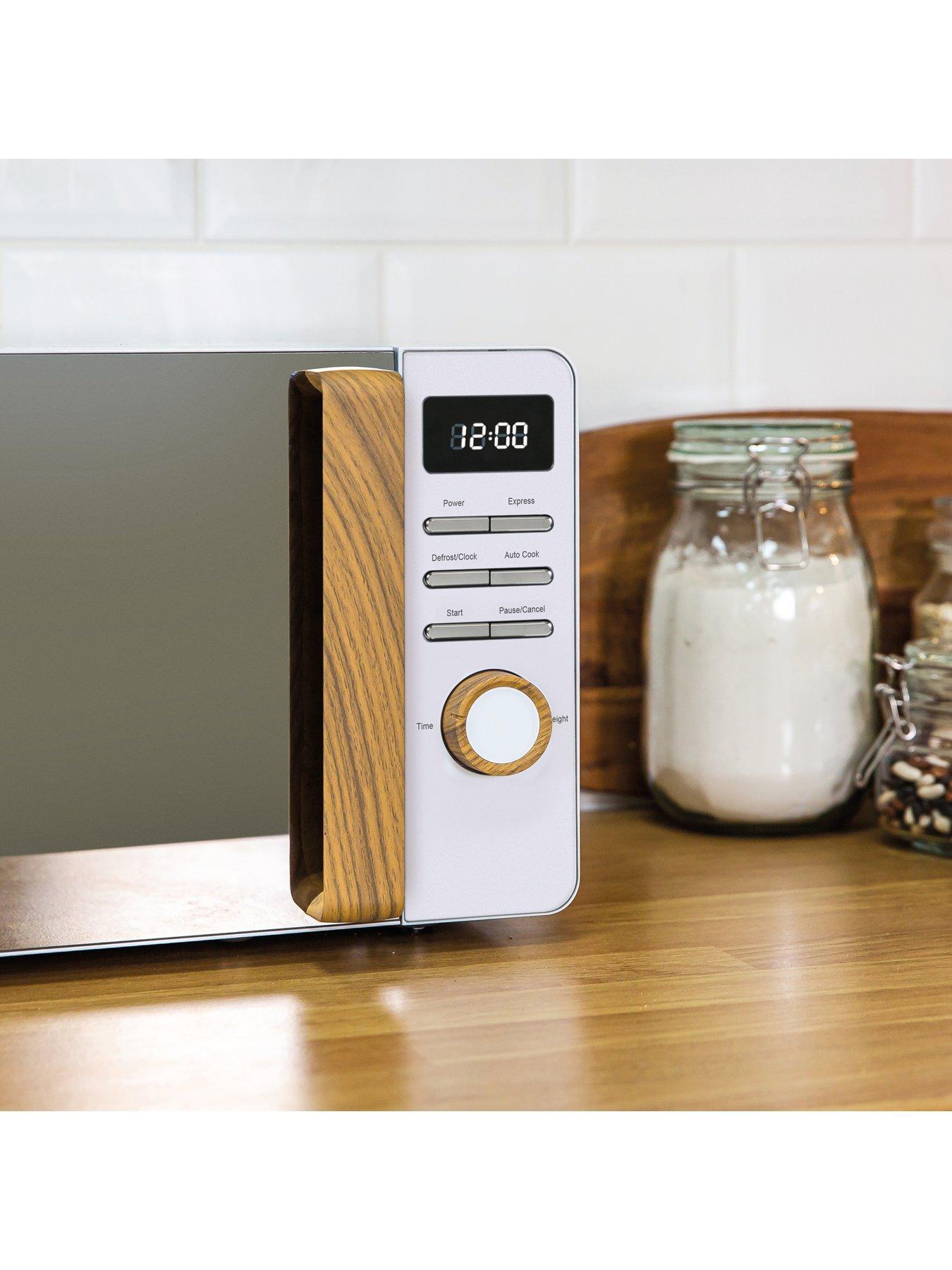 Image 5 of 8 of Russell Hobbs RHMD714 Scandi White Digital Microwave