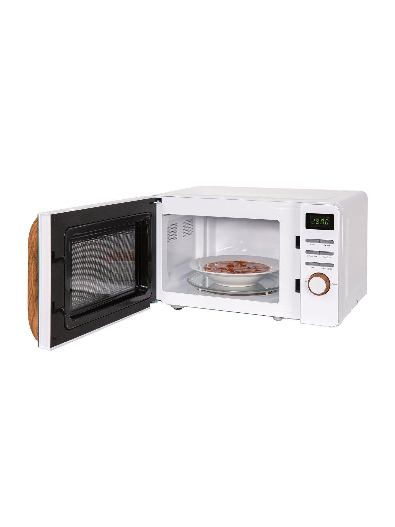 Image 6 of 8 of Russell Hobbs RHMD714 Scandi White Digital Microwave