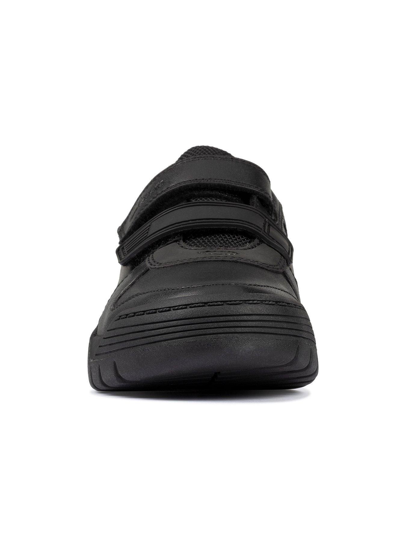 Image 6 of 7 of Clarks Kid&nbsp;Scooter Speed Strap School Shoe - Black