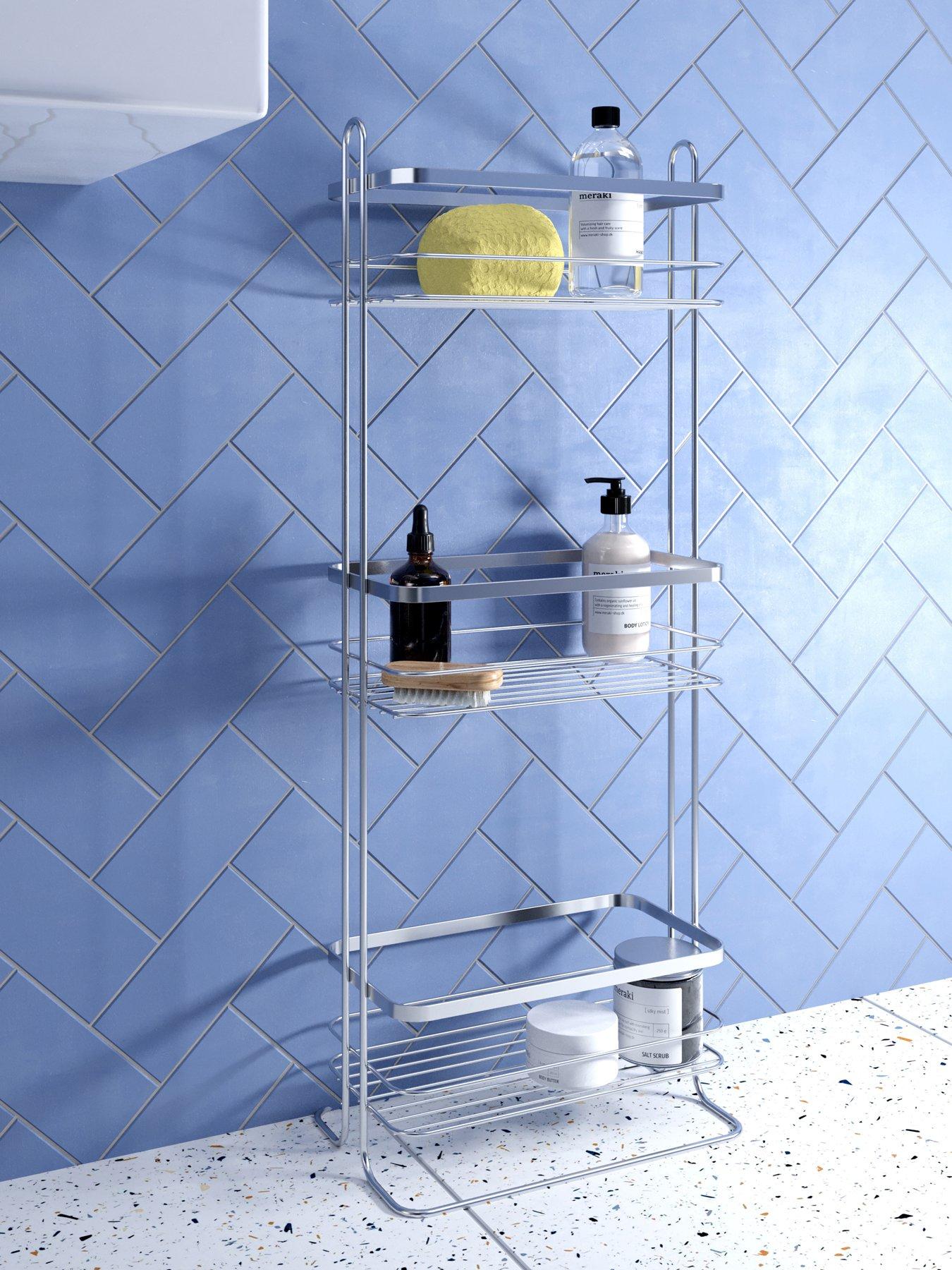 croydex-free-standingnbspthree-tier-storage-basket