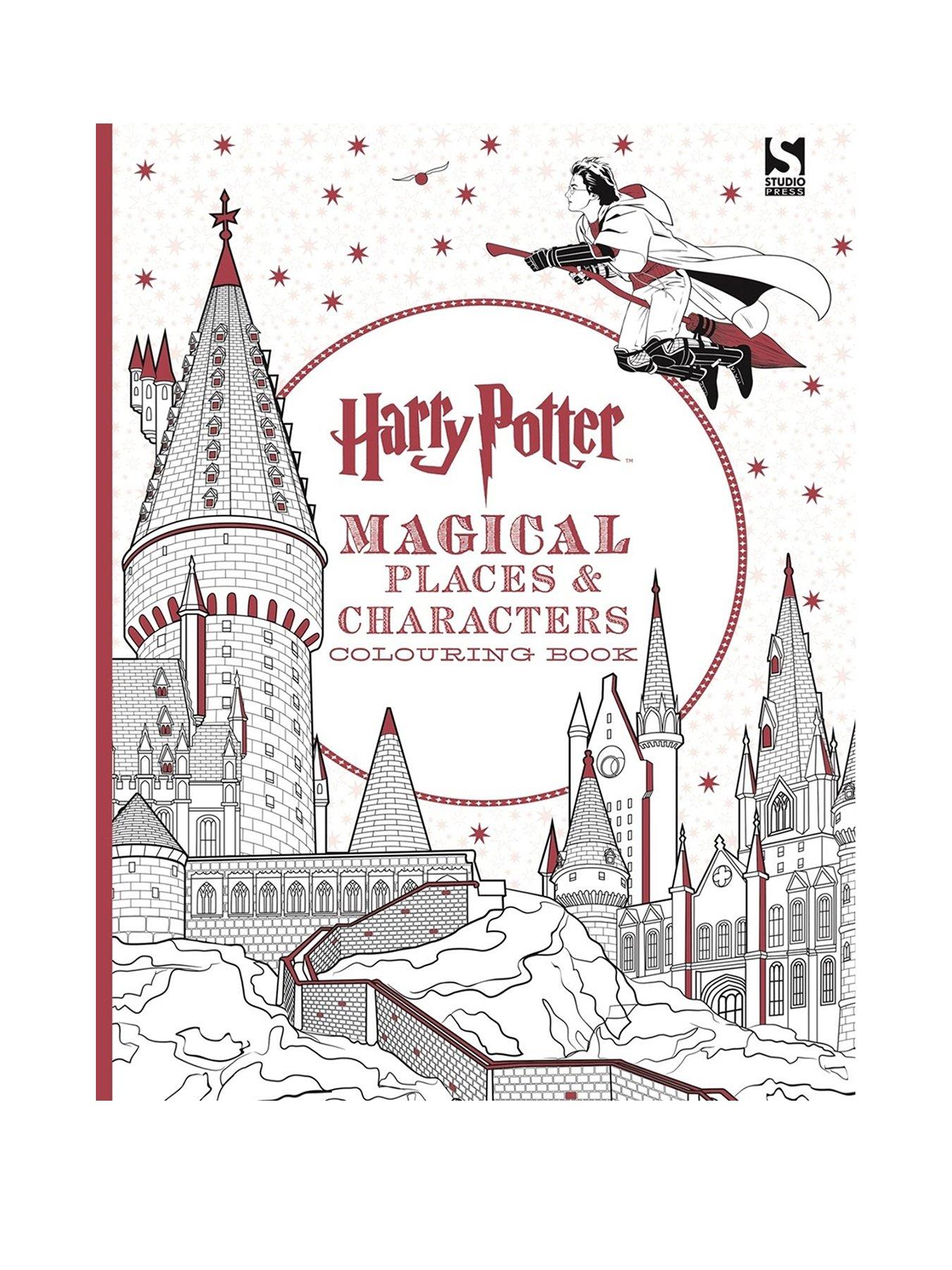 Harry Potter Harry Potter Magical Places and Characters Colouring Book