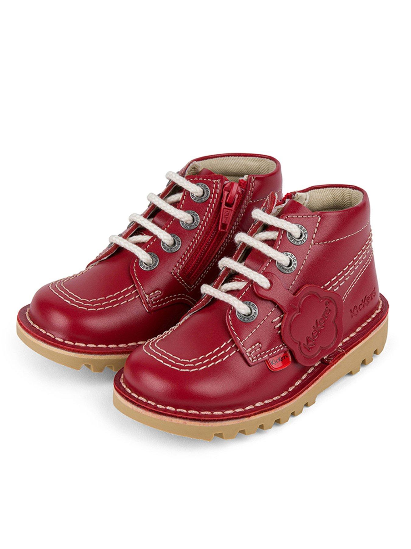 Image 3 of 7 of Kickers Kick Hi Zip Boot - Red