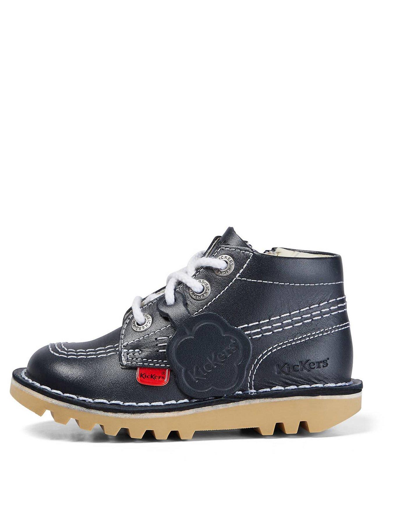 Image 1 of 8 of Kickers Kick Hi Zip Boot - Navy