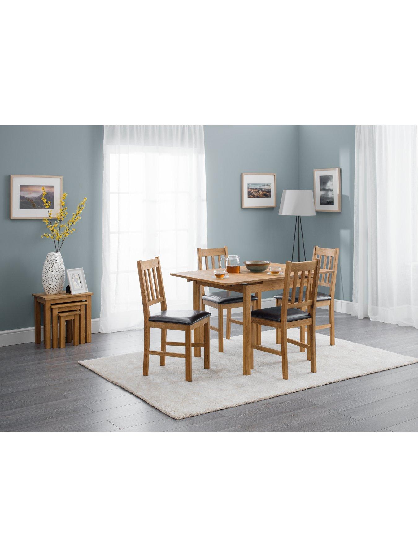 Coxmoor oak deals square dining table