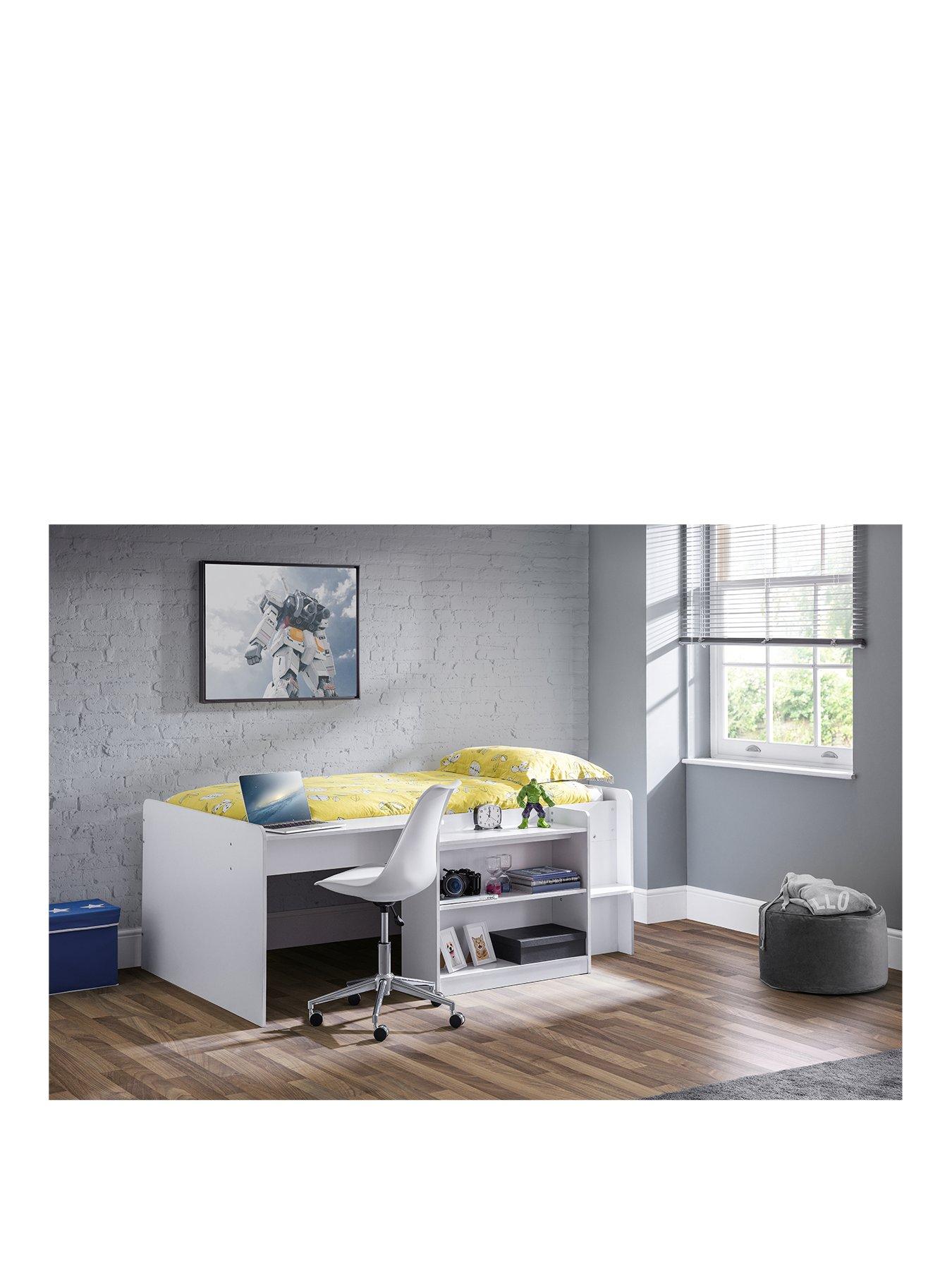 Mid sleeper with hotsell desk and sofa bed