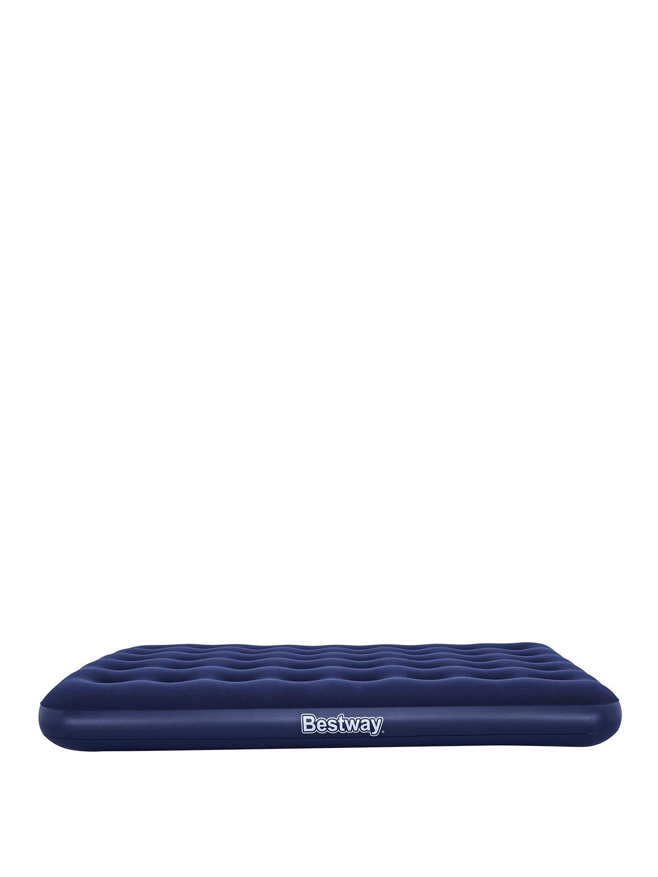 Image 2 of 7 of Bestway Easy Inflate Single Flocked Airbed