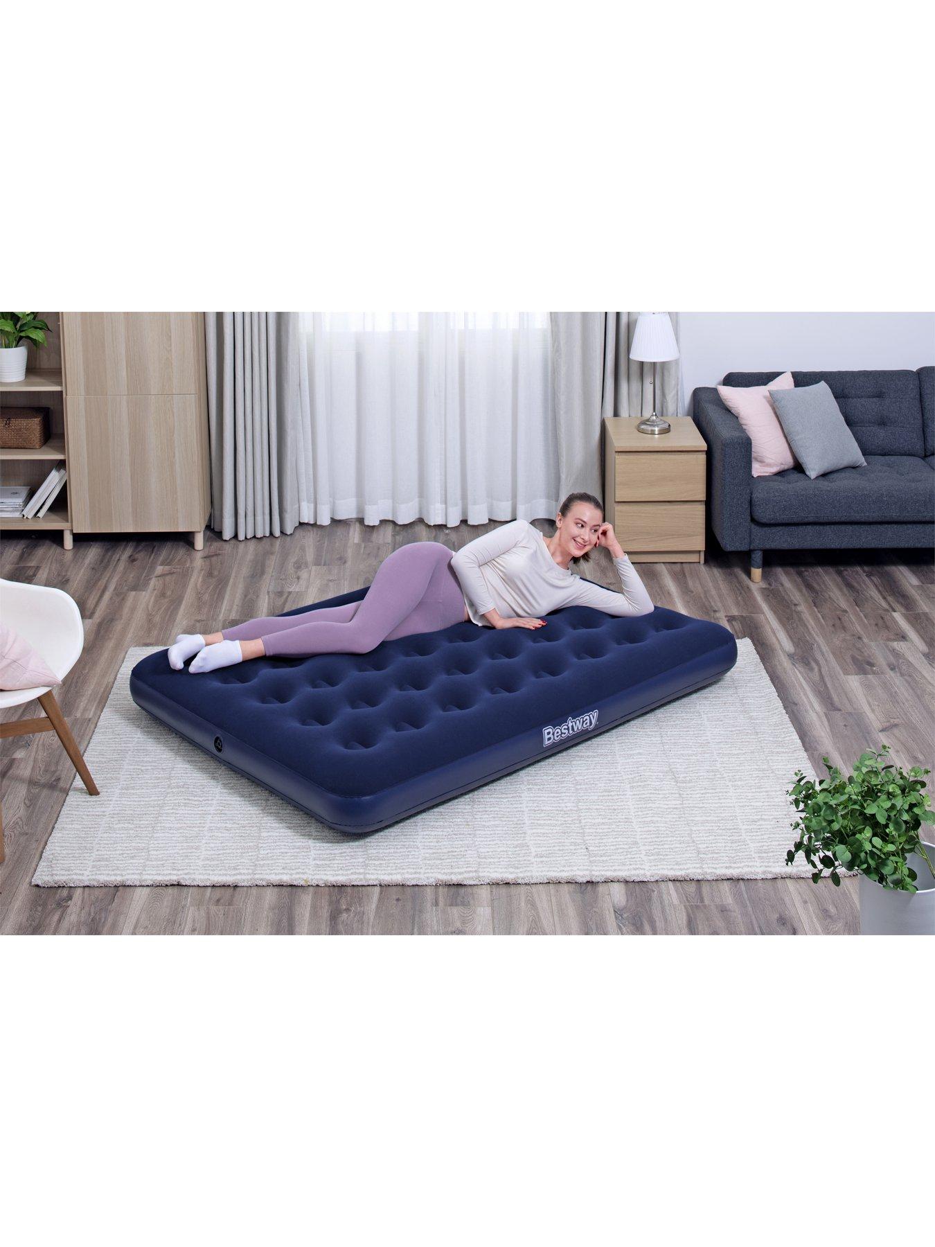 Image 7 of 7 of Bestway Easy Inflate Single Flocked Airbed
