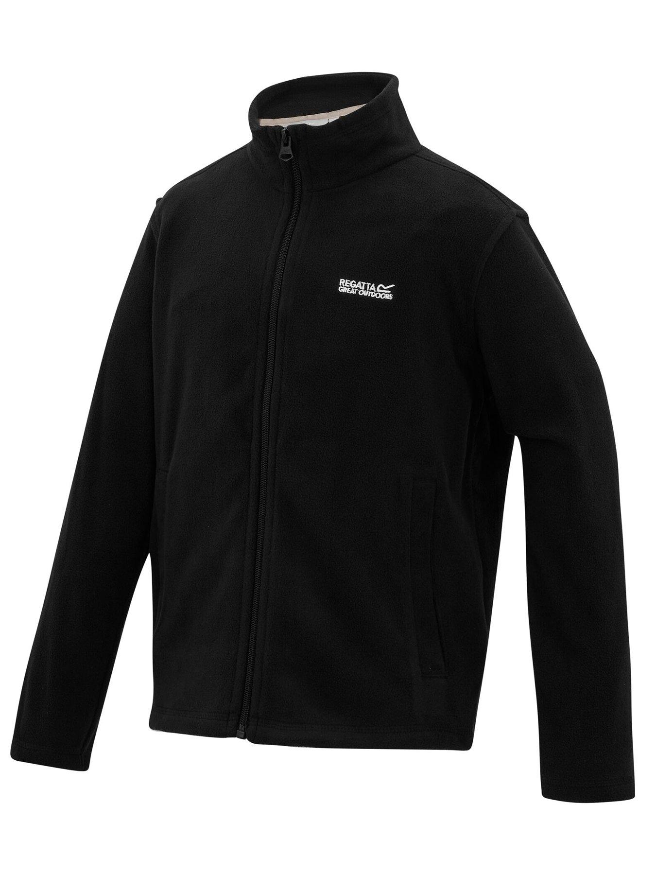 Image 7 of 7 of Regatta Childrens&nbsp;King Ii Zip Front&nbsp;Fleece&nbsp;- Black
