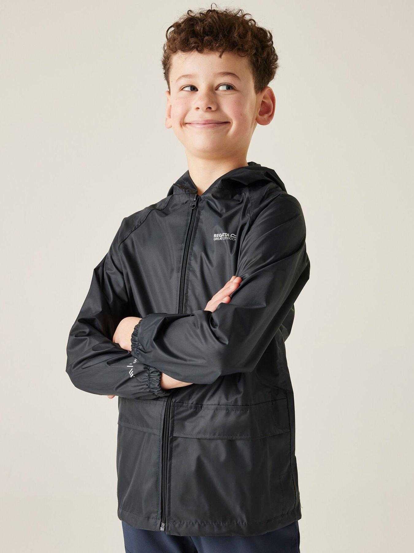 Regatta Kids Stormbreak Waterproof Jacket - Navy