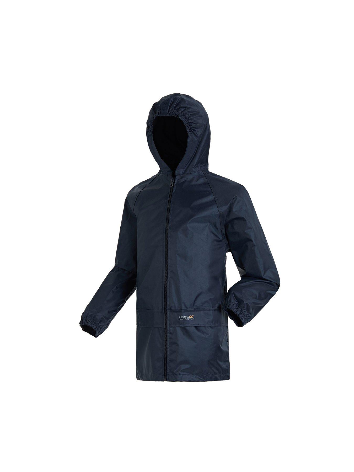 Childrens navy 2025 waterproof jacket