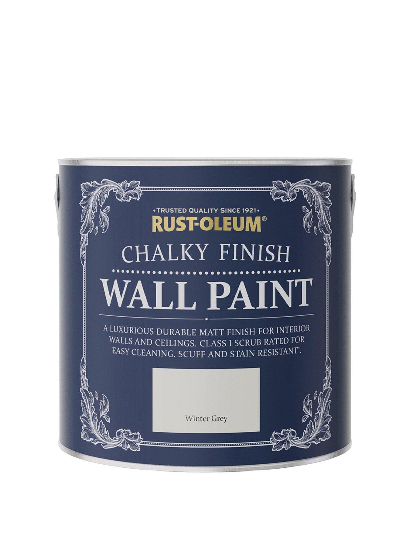 Image 1 of 5 of Rust-Oleum Chalky Finish 2.5-litre Wall Paint &ndash; Winter Grey