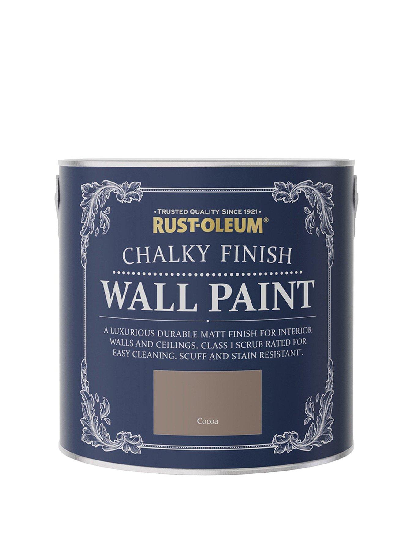 Image 1 of 5 of Rust-Oleum Chalky Finish 2.5-litre Wall Paint &ndash; Cocoa