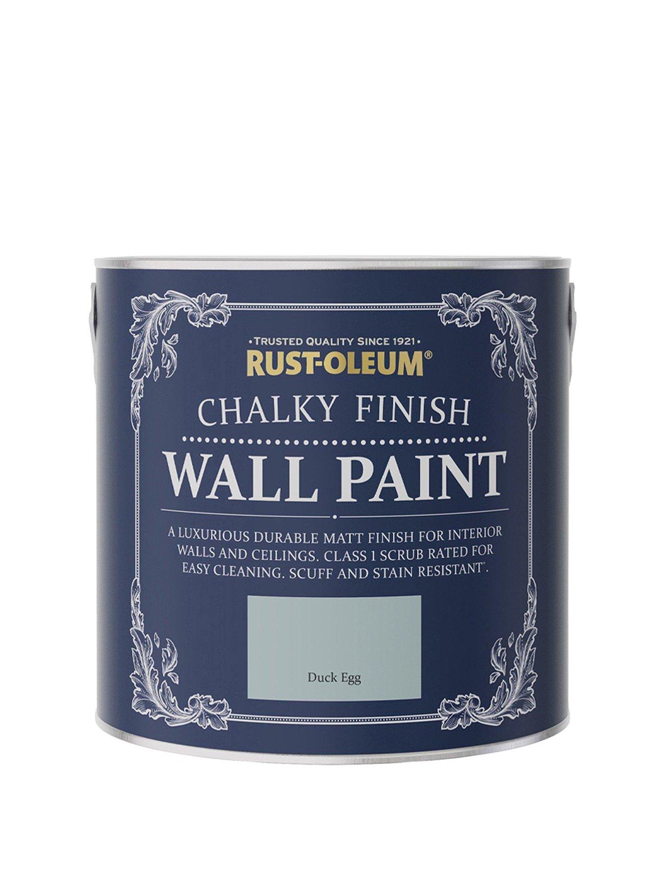 undefined Chalky Finish 2.5-litre Wall Paint – Duck Egg