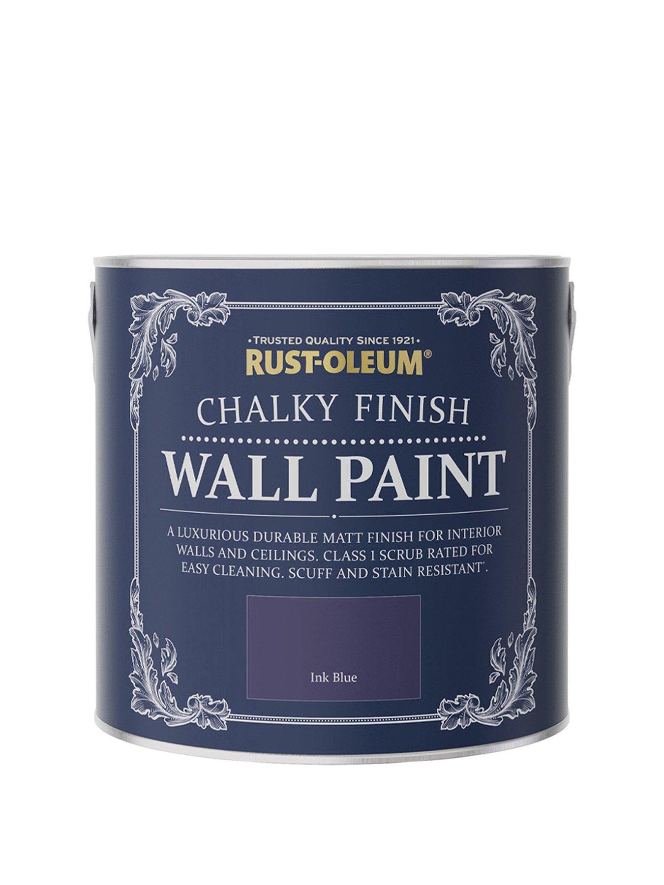 undefined Chalky Finish 2.5-litre Wall Paint – Ink Blue