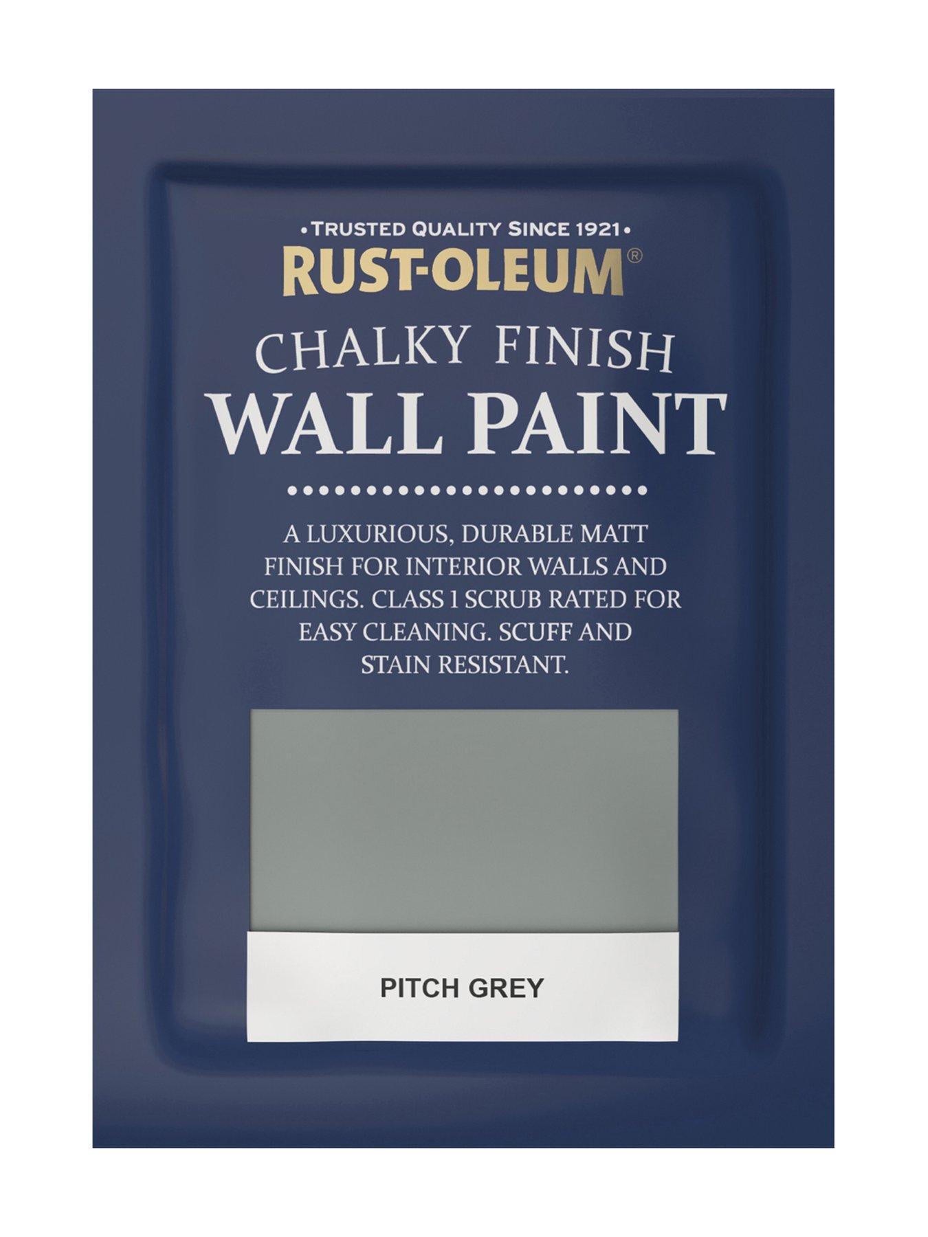 Image 5 of 5 of Rust-Oleum Chalky Finish 2.5-litre Wall Paint &ndash; Pitch Grey
