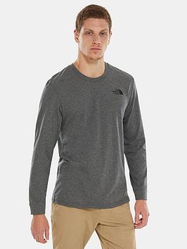 the-north-face-mens-ls-simple-dome-tee-medium-grey-heather