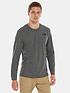 the-north-face-mens-ls-simple-dome-tee-medium-grey-heatherfront