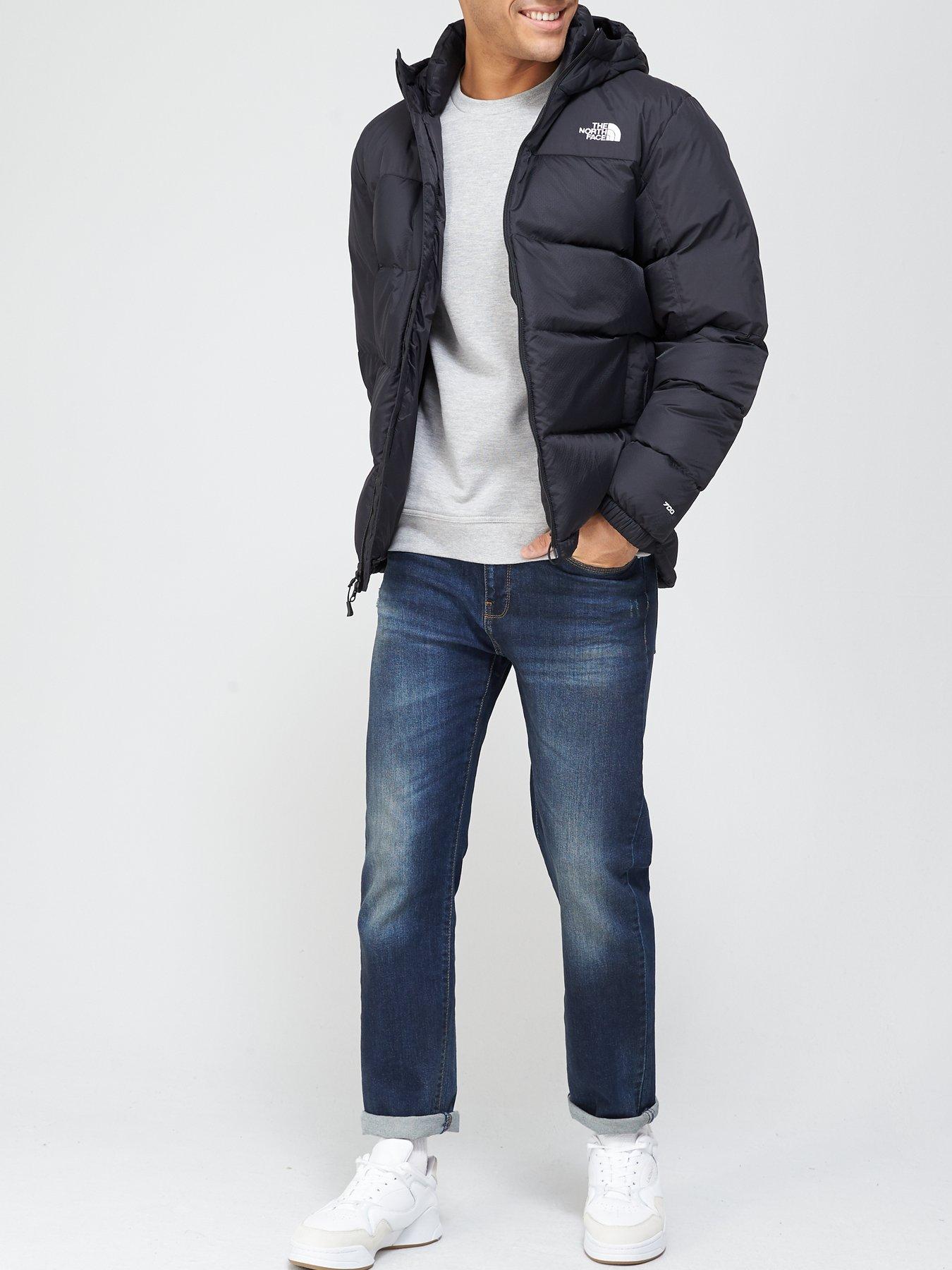 North face men's outlet diablo hooded down jacke