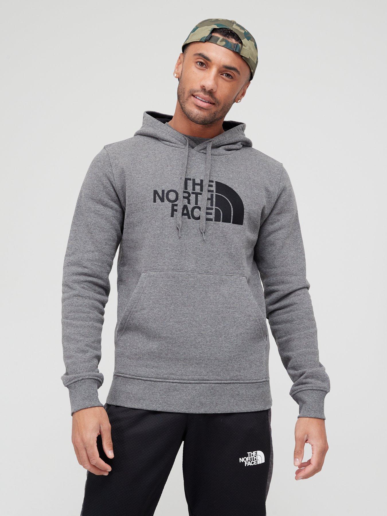 The North Face FlashDry-XD Men's Medium Gray 1/4 Zip Pullover Sweatshirt