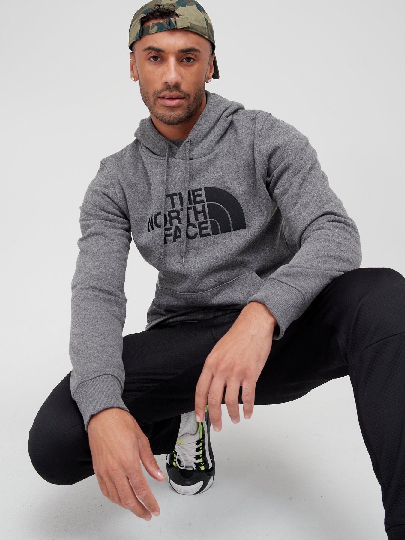 THE NORTH FACE Men s Drew Peak Pullover Hoodie Medium Grey