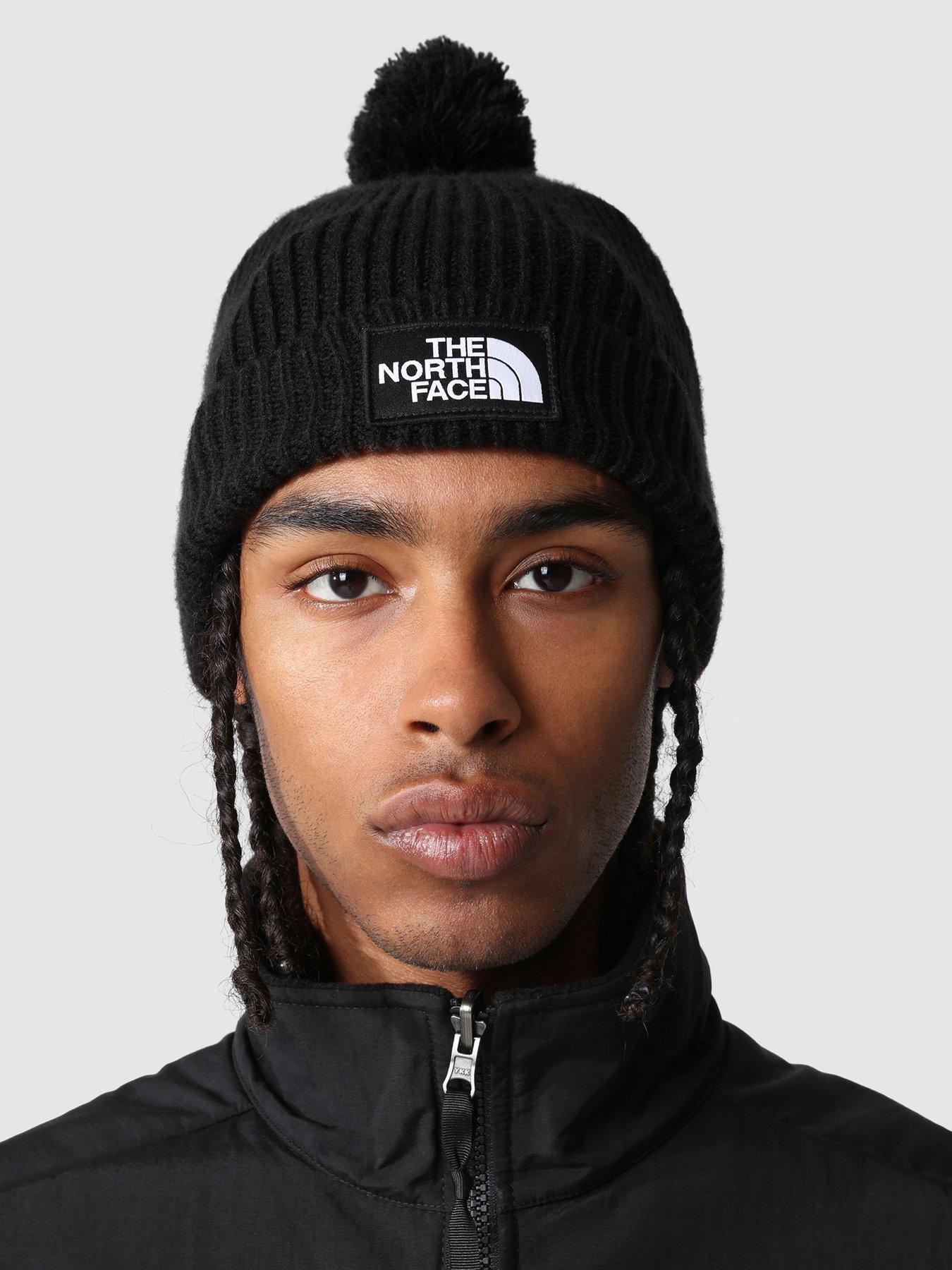 North face fur clearance pom beanie