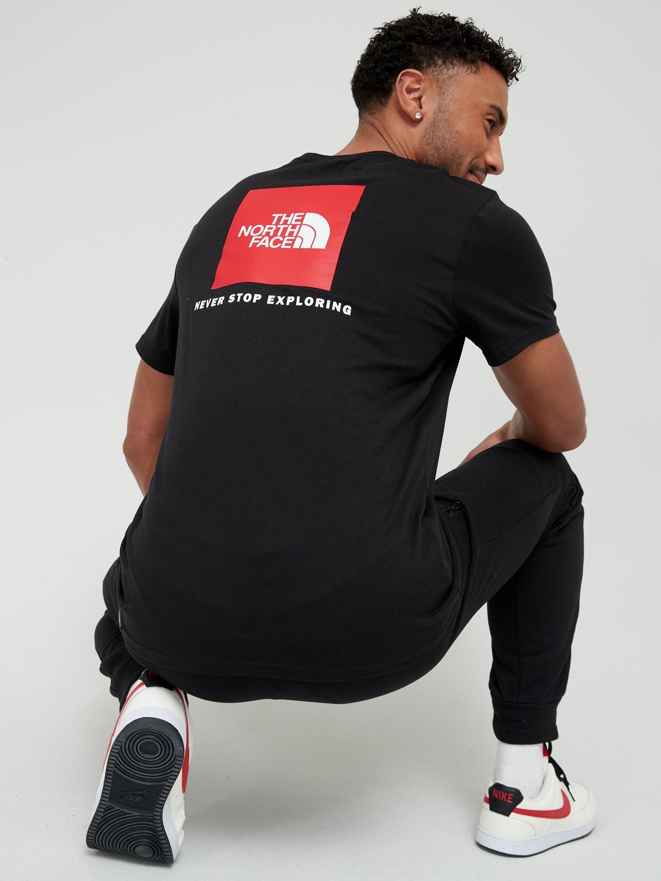 Tnf red hot sale box tee