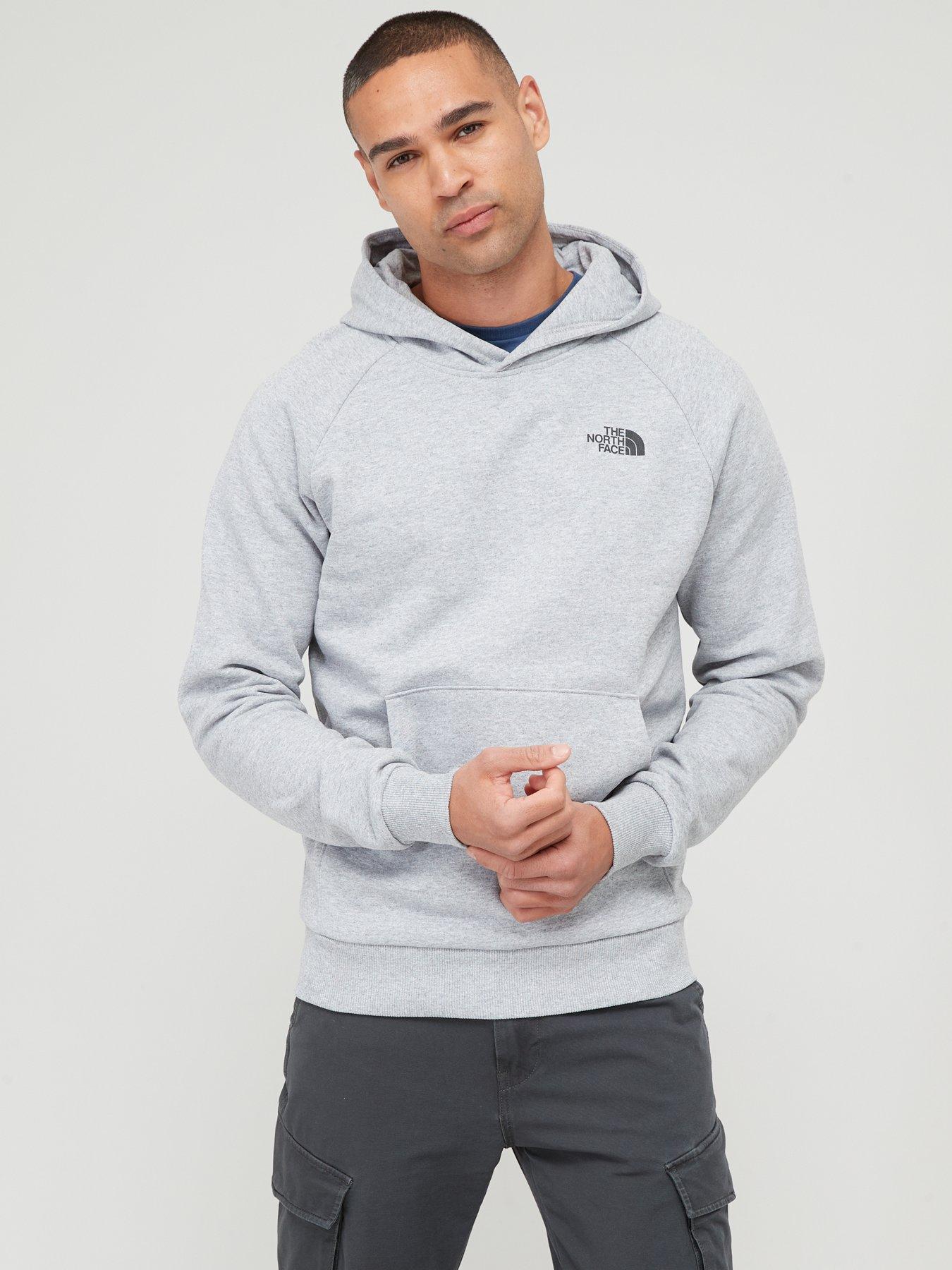 North face light grey on sale hoodie