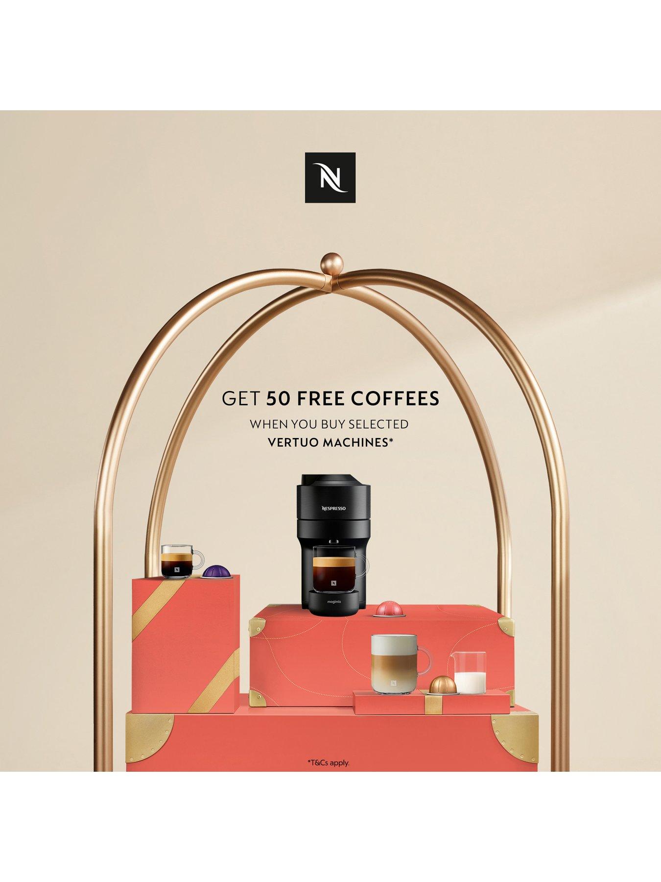 Image 7 of 8 of Nespresso Vertuo Next 11710 Coffee Machine with Milk Frother by Magimix - White