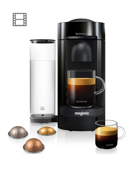 prod1089494256: Vertuo Plus 11399 Coffee Machine by Magimix - Black