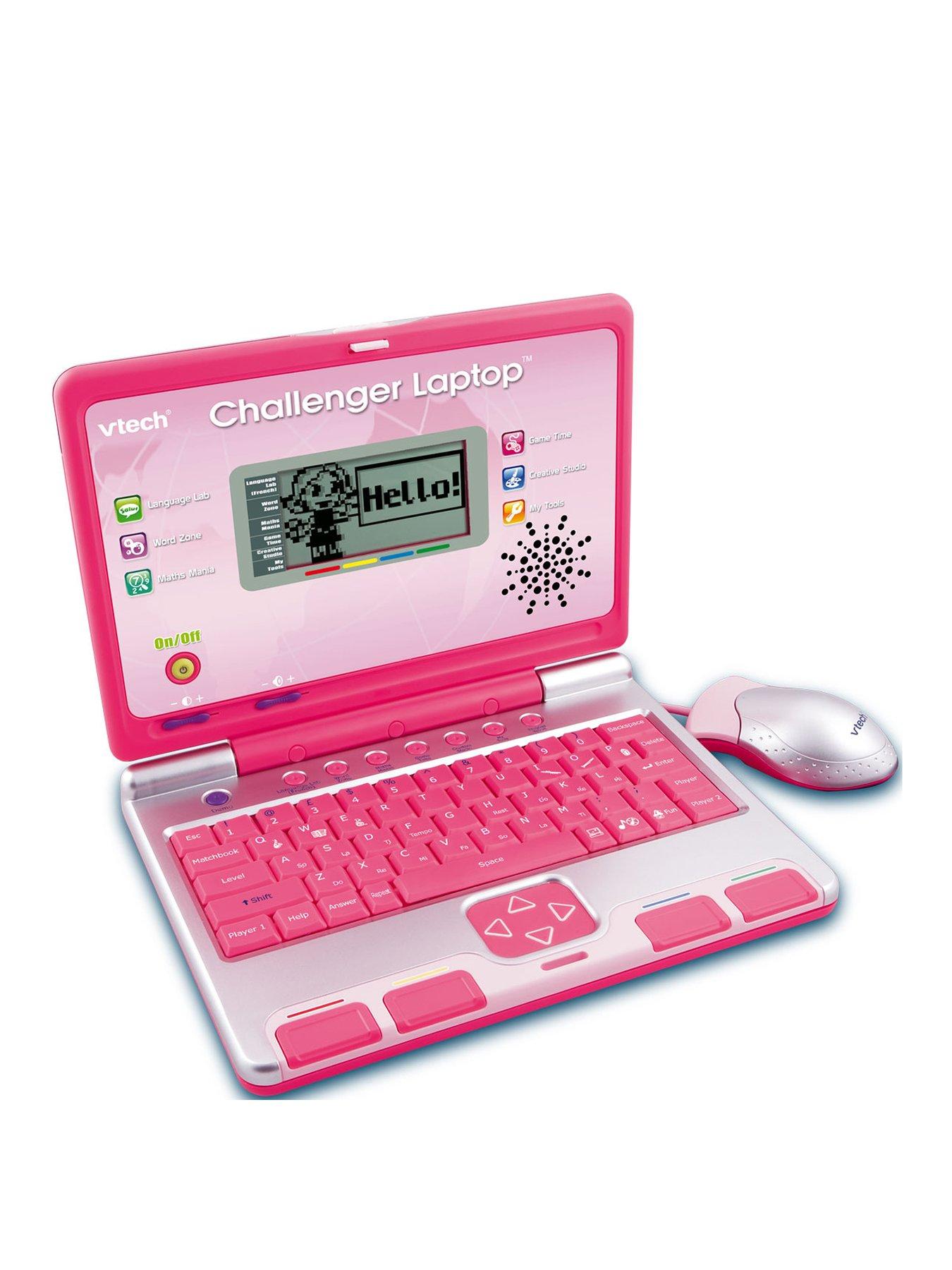 Image 1 of 4 of VTech Challenger Laptop -&nbsp;Pink