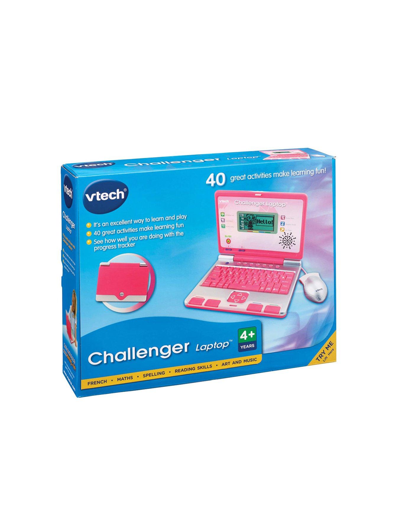 Image 4 of 4 of VTech Challenger Laptop -&nbsp;Pink