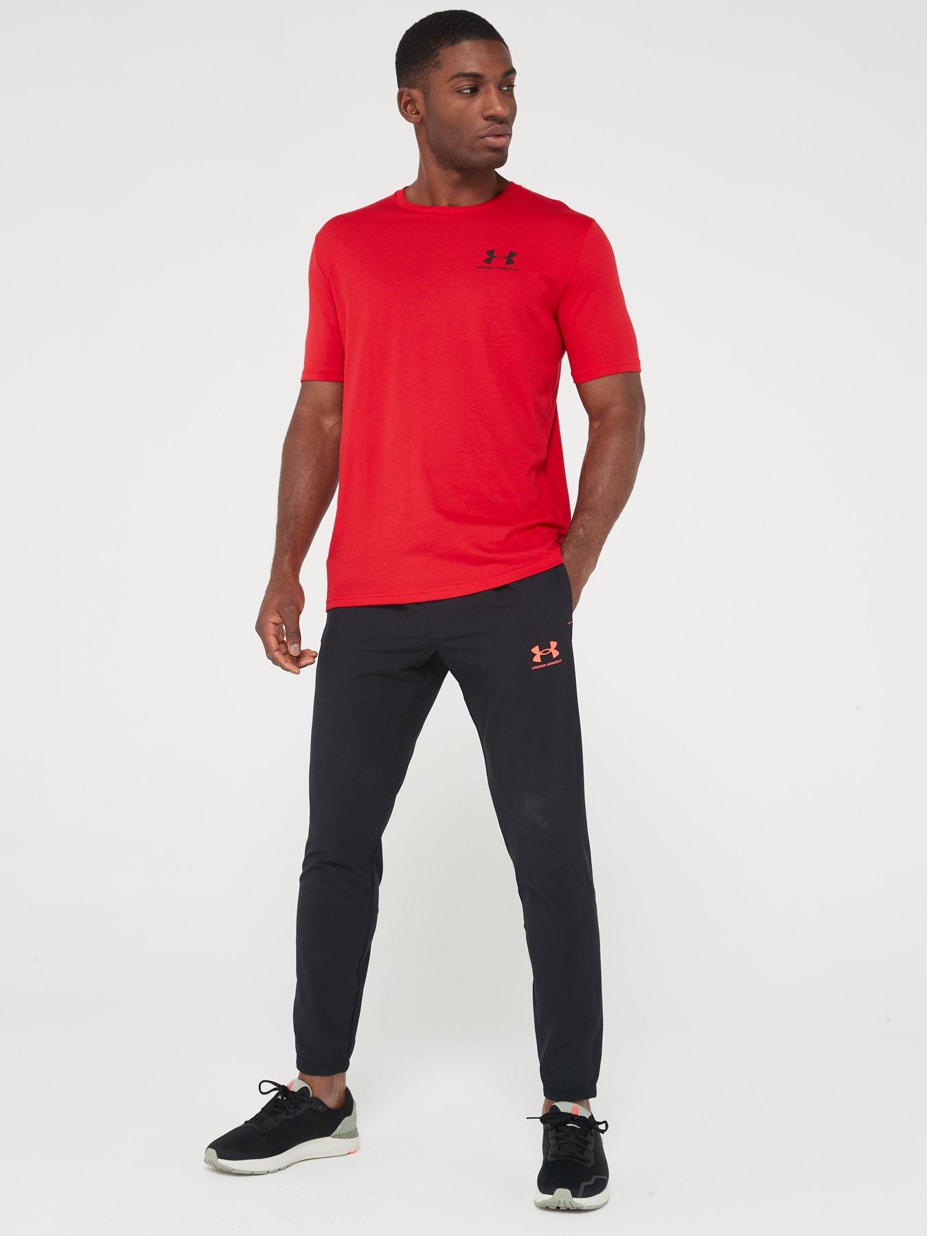 Image 3 of 5 of UNDER ARMOUR Training&nbsp;Sportstyle Left Chest Logo T-Shirt - Red