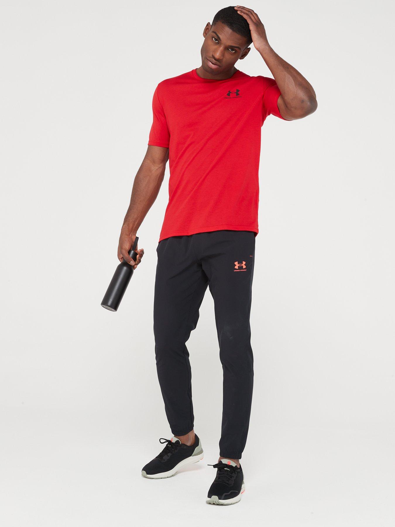 Image 5 of 5 of UNDER ARMOUR Training&nbsp;Sportstyle Left Chest Logo T-Shirt - Red