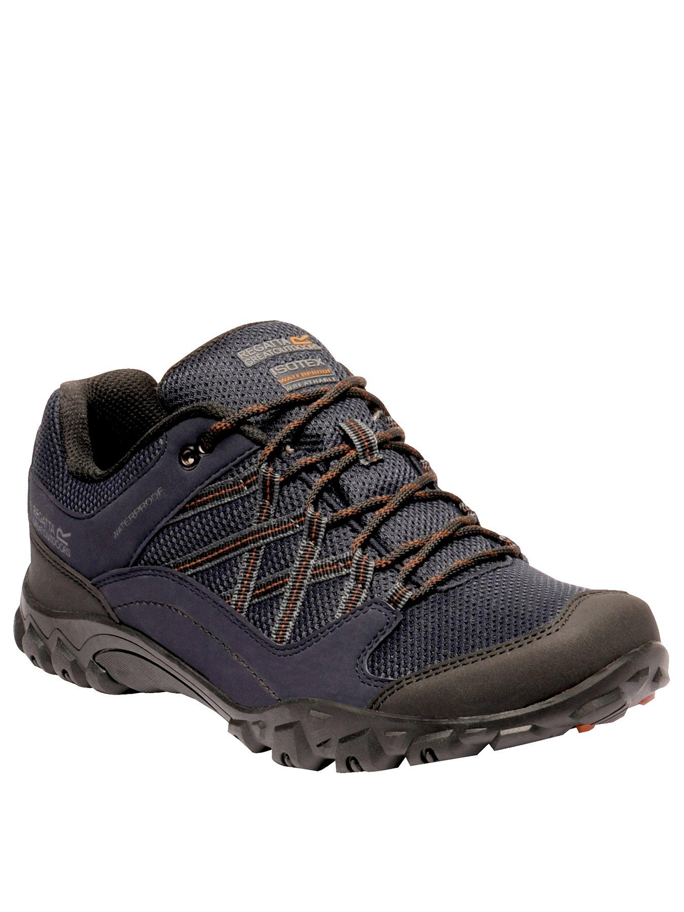 Image 1 of 2 of Regatta Mens Edgepoint Waterproof Walking Shoe -navy
