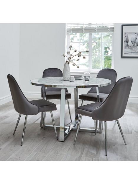 ivy-marble-effect-circle-dining-table-with-4-chairs