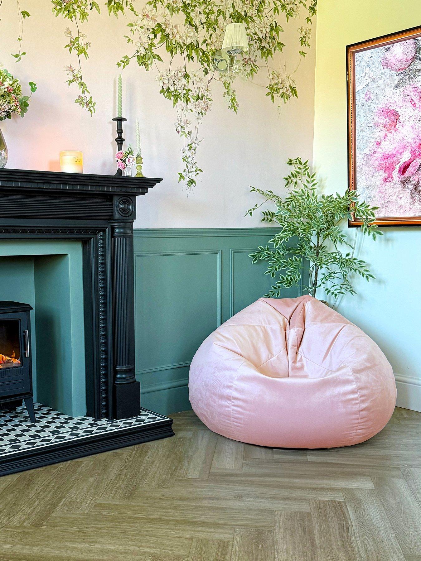 rucomfy Slouchbag Velvet Beanbag