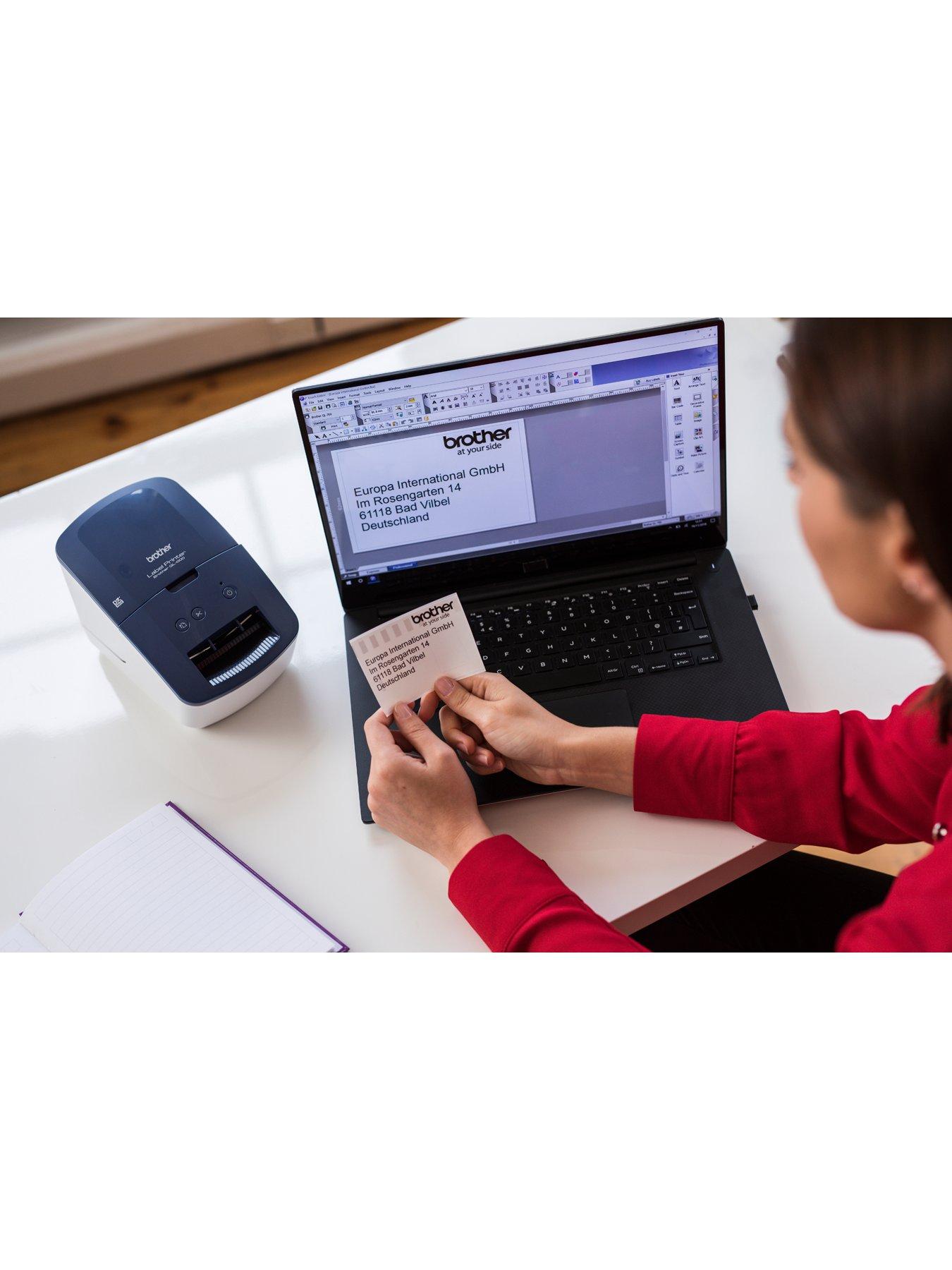 Image 4 of 7 of Brother QL-600B Postage and Address Label Printer