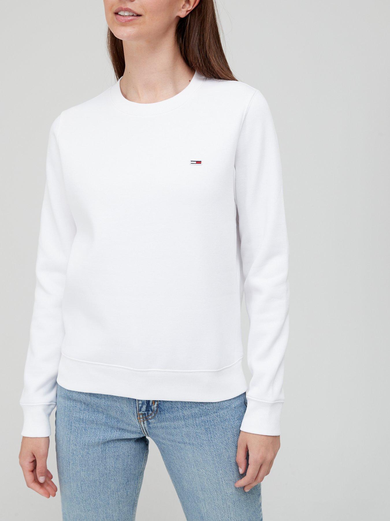 tommy-jeans-regular-fleece-small-logo-crew-sweat-white