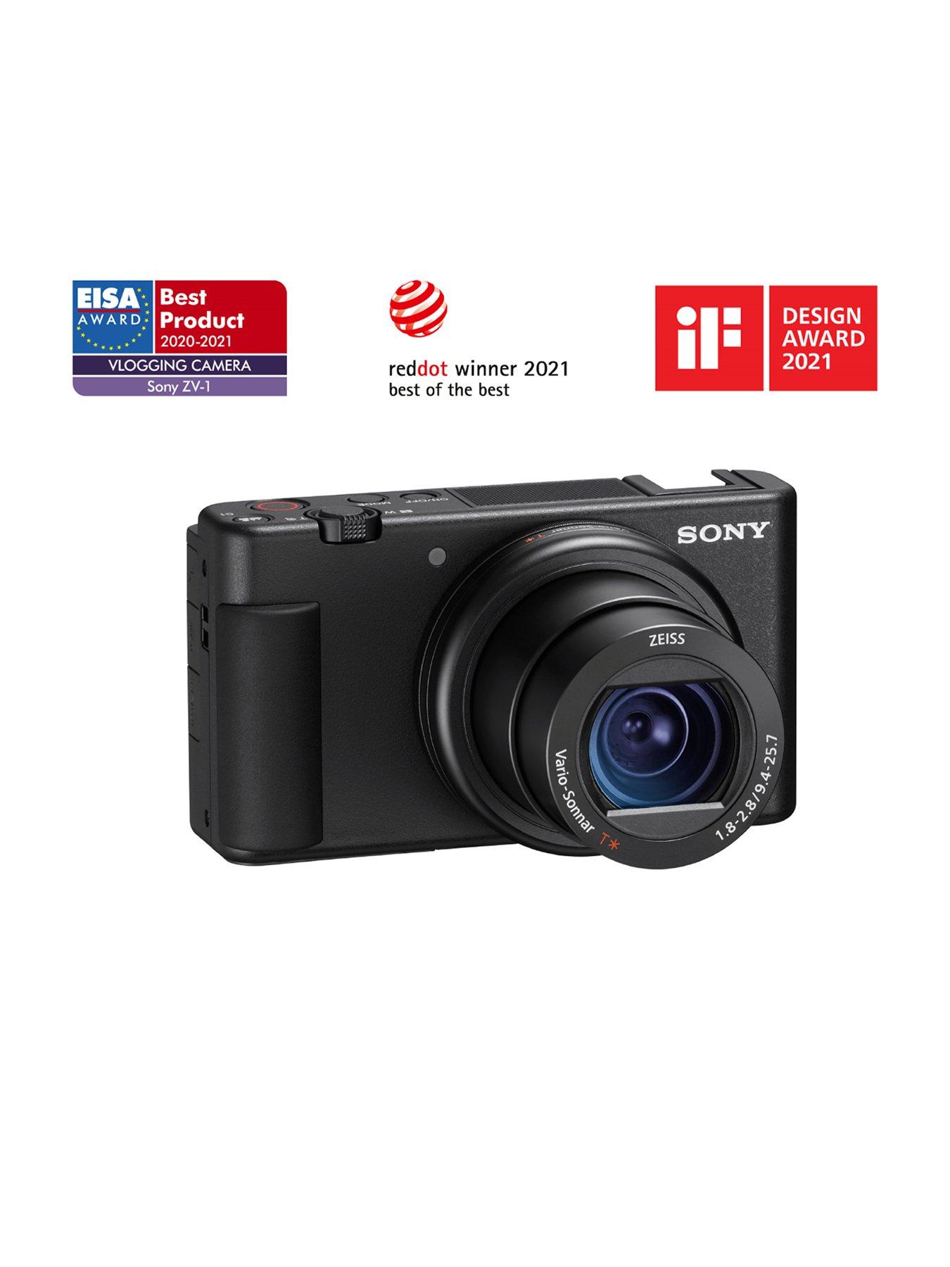 Image 2 of 8 of Sony Vlog Camera ZV-1, Digital Camera (Vari-angle Screen for Vlogging, 4K Video) &amp; Compactible Multifunctional Wireless Handgrip.