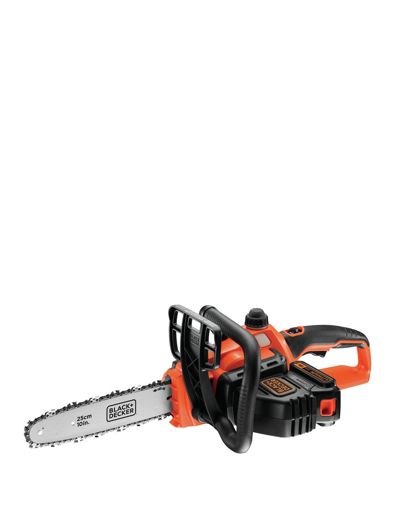 Black & Decker 18V Chainsaw Li-On 25cm Bar GKC1825L20-GB
