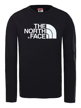 the-north-face-easy-long-sleeve-t-shirt-blackwhite