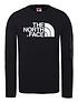 the-north-face-easy-long-sleeve-t-shirt-blackwhitefront