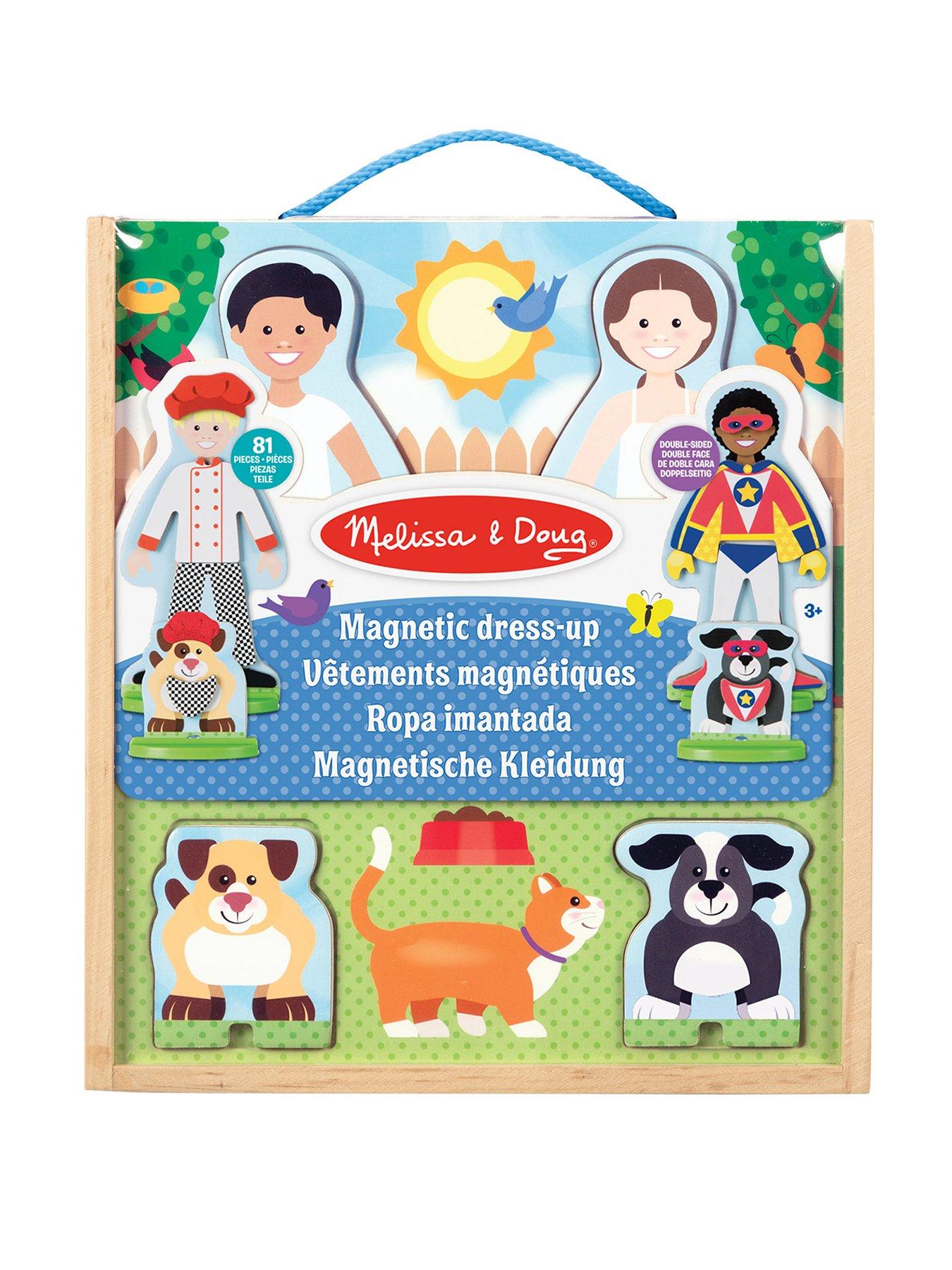 Melissa and doug magnetic dress up boy on sale