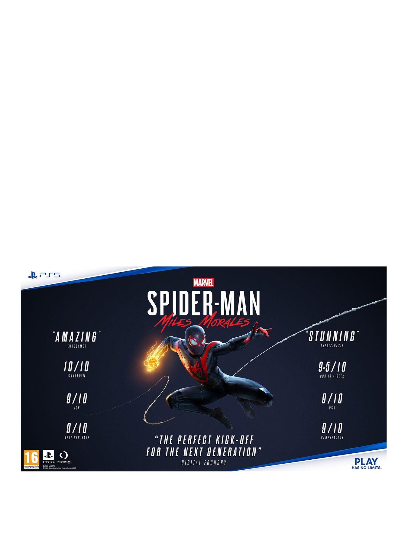 Spider man miles outlet morales gold edition